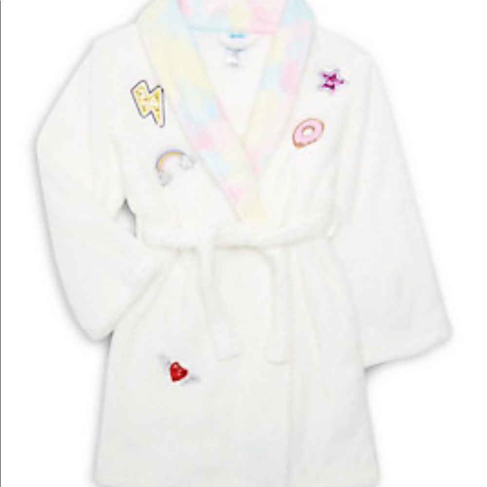 Sleep On It Fuzzy Robe NWT size 14 L